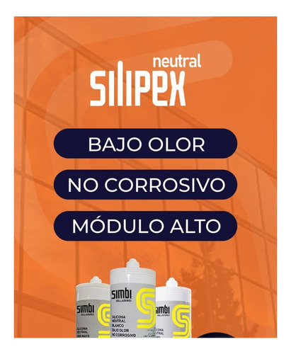 Silicon De Espejo Silipex Transparente Neutral Oferta