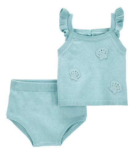 Conjunto De 2 Piezas Con Short De Bebé 1s960110 Carters®