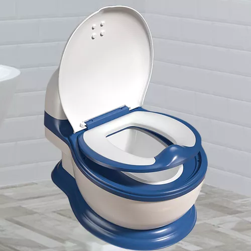 Potty Real Feel Potty Cadeira De Penico Almofada De Pvc Azul