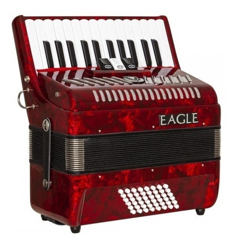 Acordeon Eagle Ega0348 48 Baixos