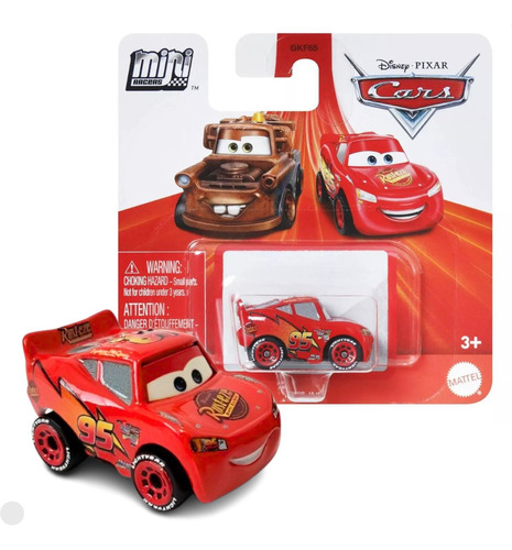 Mini Carrinho Relãmpago Mc Queen Disney Mini Racers - Mattel