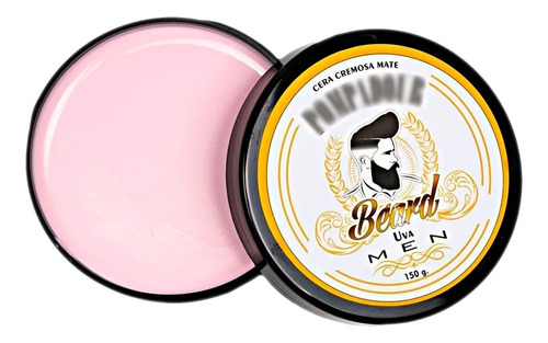 Cera Bear Pompadour Pomada Para Cabello Mate Uva Men 150g