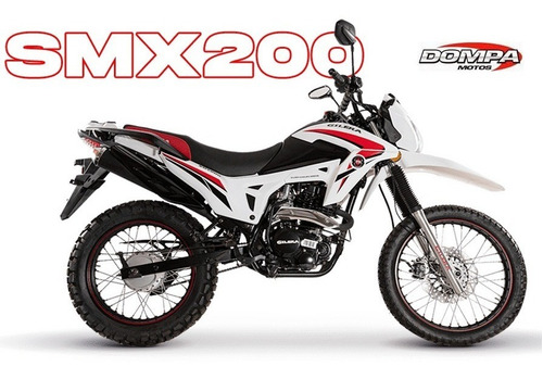 Imagen 1 de 6 de Gilera Smx 200 No Tornado, No Xtz Enduro Calle Dompa Motos