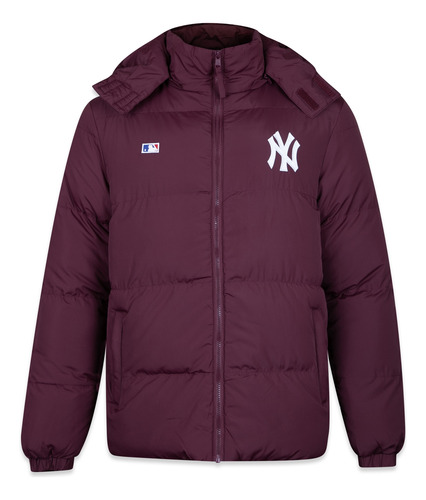Jaqueta New Era Puffer New York Yankees All Genuine I24007