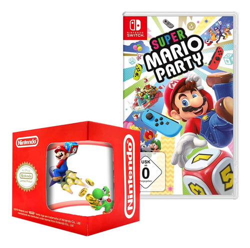 Super Mario Party Nintendo Switch Y Taza