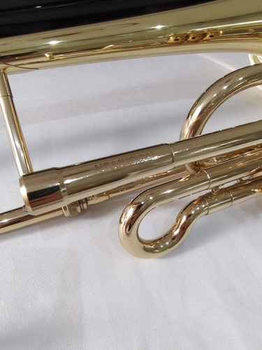 Trombone Curto Hs Musical S761 C/gatilho - Novo
