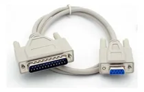 Comprar Cable Db9 Hembra A Db25 Macho Serial De Módem Nulo 