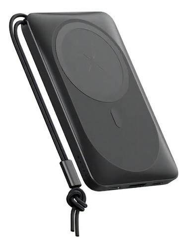 Carregador Power Bank Magsafe Portátil iPhone 22w Rock 10000 Cor Preto
