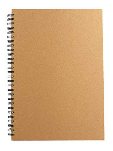 Cuadernos - Krafty Soft Cover Blank Notebook Journal, Spiral