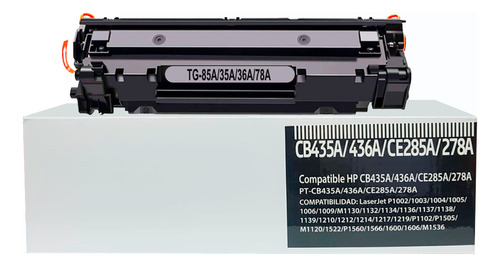 Toner Generico Universal 85a/78a/35a/36a Para P1102w/p1606dn