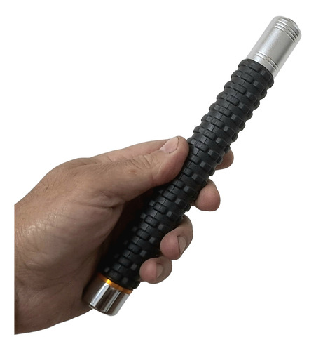 Bastón Táctico Retráctil Defensa Personal Funda 65 Cm