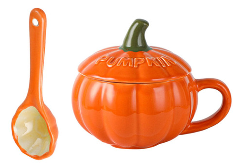 Taza De Calabaza Para Halloween, 10 Oz, Con Forma De Calabaz