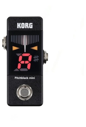 Pedal Afinador Korg Pitchblack X Mini