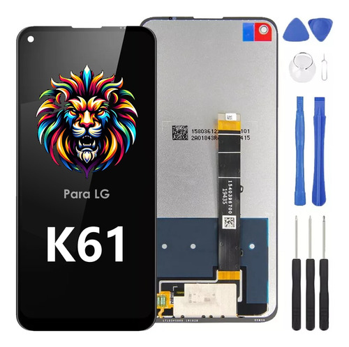 Pantalla Display Touch Lcd Para LG K61 Lm-q630 Negro+regalo