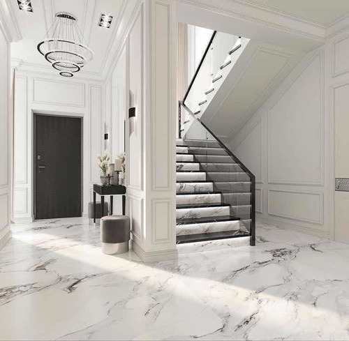 Imagen 6 de 6 de Porcelanato Piso Pared Mármol 104x52 Bri Rtf. Ceramicarte =)