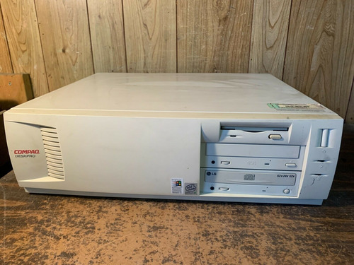 Vintage Compaq Deskpro Gaming Computer Pci Slots Rs232 Ser