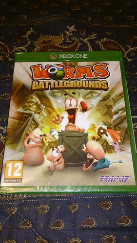 Worms Battlegrounds Sellado Fisico Juego Xbox One