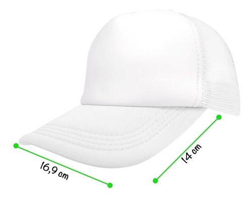 Gorra Visera Lisa Colores Varios Para Sublimar O Estampa.