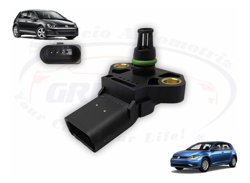 Sensor Presión Aire Map Volkswagen Golf 2015 Al 2020 Nuevo