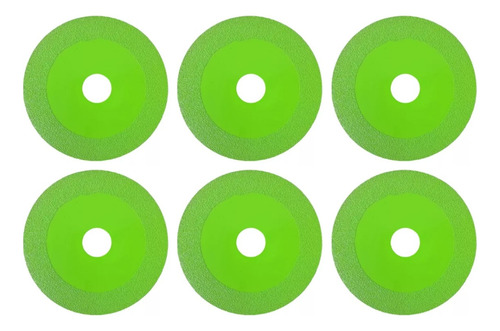 Disco De Corte Diamantado Para Vidrio/cerámicos/piedra 6 Pcs
