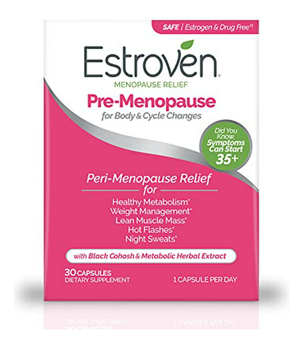 Estroven Perimenopause Relief+weight Management Supplement C