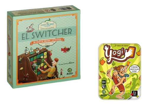 Combo Juego De Mesa Yogi + El Switcher De Maldon Magic4ever