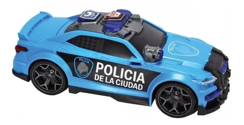 Auto Policía De La Ciudad Argentina Motorizado Luz Sonido