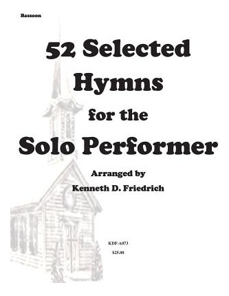 Libro 52 Selected Hymns For The Solo Performer-bassoon Ve...