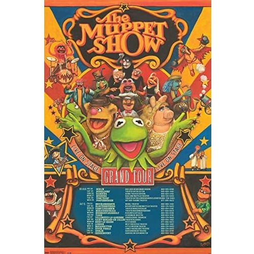 Póster De Pared Disney Muppets