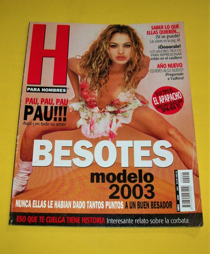Paulina Rubio Revista H 2003 Christina Aguilera