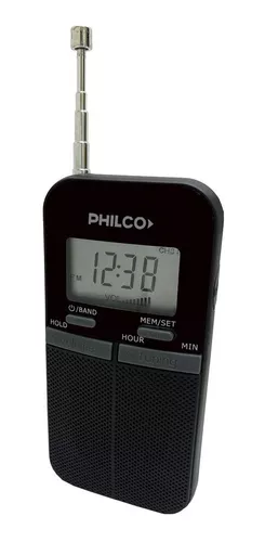 Radio Portatil Am Fm Digital Philco Prc39d De Bolsillo