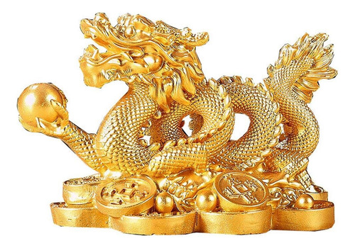 Figura De Dragón Chinoestatua Del Dragón De Feng Shui 2024