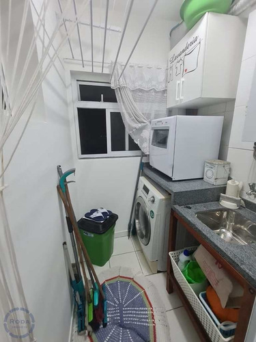 Imagem 12 de 15 de Apartamento - Padrão Em Santos, Areia Brancalindo E Pronto P/ Morar Em Santos ! - Ab22931 - 70805662