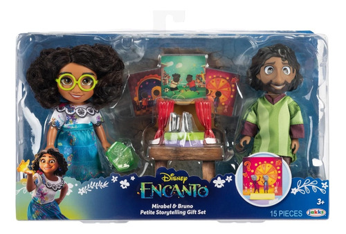 Encanto Set De Figuras Mirabel Y Bruno Caja Dañada 