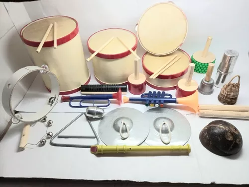 Bandinha Ritmica - Kit Com 20 Instrumentos Musicais