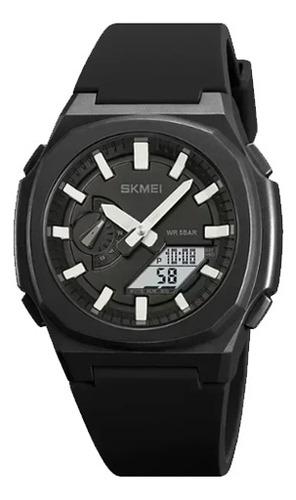 Reloj De Pulsera Skmei Modelo 2091 Negro Original