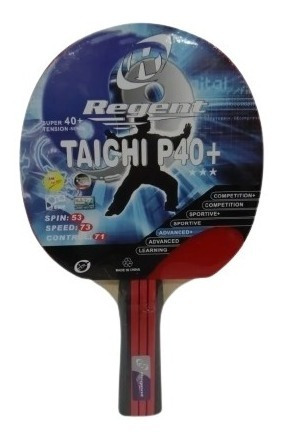 Raqueta De Ping Pong Regent Guard P40+ 3 Estrellas