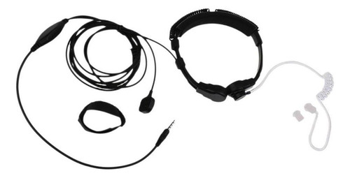 Audífono De Neckband De Mic De De Garganta De 3.5mm Para