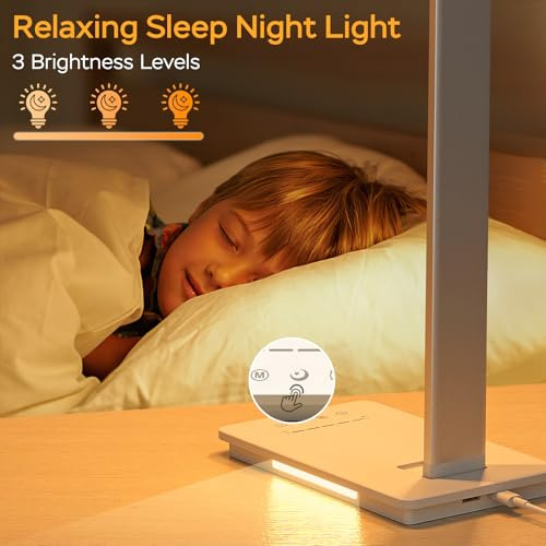 Lámpara De Escritorio Led Lámpara De Mesa Plegable Ajustable