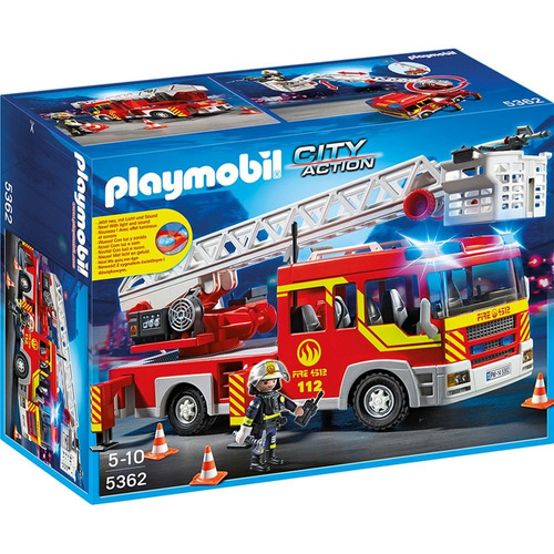 Playmobil Bomberos Camión Con Luces Y Sonido 5362 4-10 Años