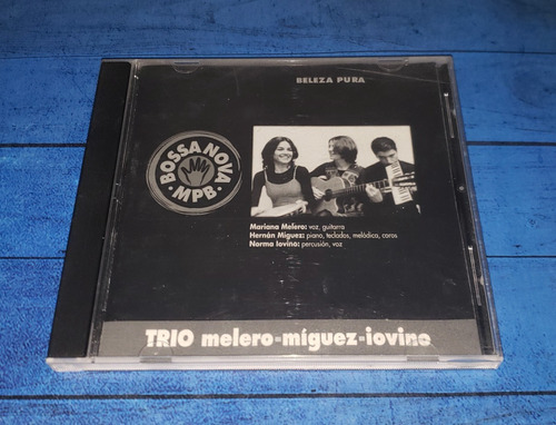 Trio Melero Míguez Iovino Beleza Pura Cd Arg Maceo-disqueria