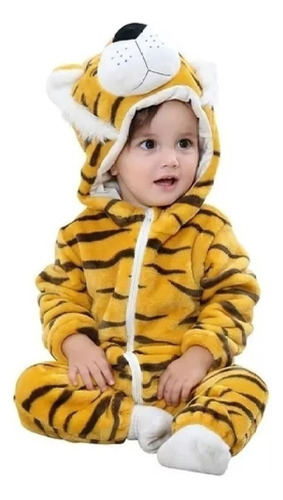 Mono Pijama Disfraz Infantil Bebé Invierno Mascotas