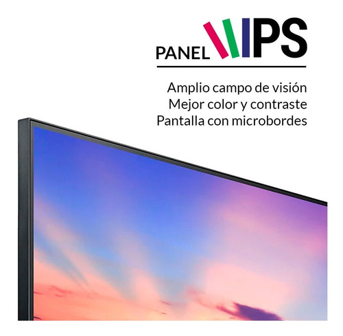 Monitor Samsung 24 Ips T35f Full Hd Hdmi Vga Lf24t350fhlxzl