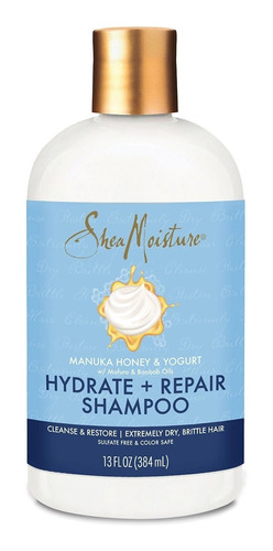 Shea Moisture Shampoo Manuka Honey & Yogurt · Hidrata Repara