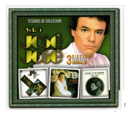Jose Jose Tesoros De Coleccion Volumen 5 Box 3 Discos Cd