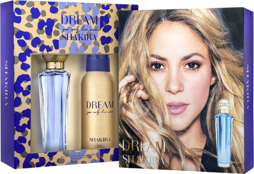 Shakira Dream Perfume X 50ml + Deo 150ml Masaromas Volumen De La Unidad 50 Ml