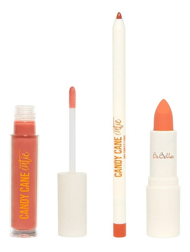 Set Para Labios Candy Cane Cutie Bebella Cosmetics