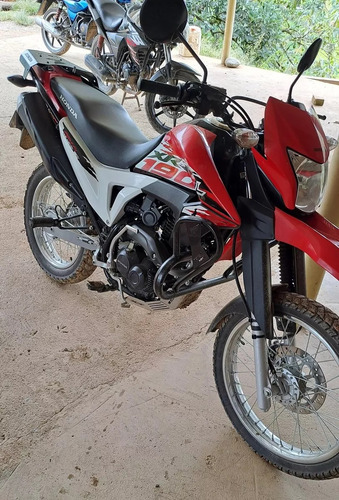 Protector Barras Delanteras Para Yamaha Xtz250 Azul Mtc