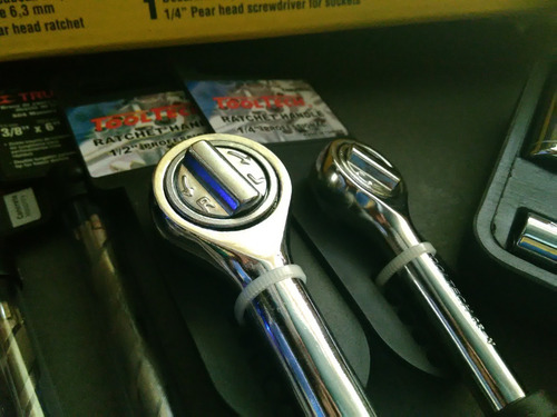 Llave Rachet 1/2 Clásico Reversible Tooltech