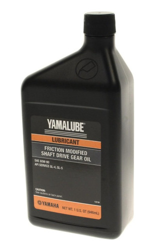 Aceite Yamalube 80w-90 Atv Yamalube - 946ml Diferencial Usa